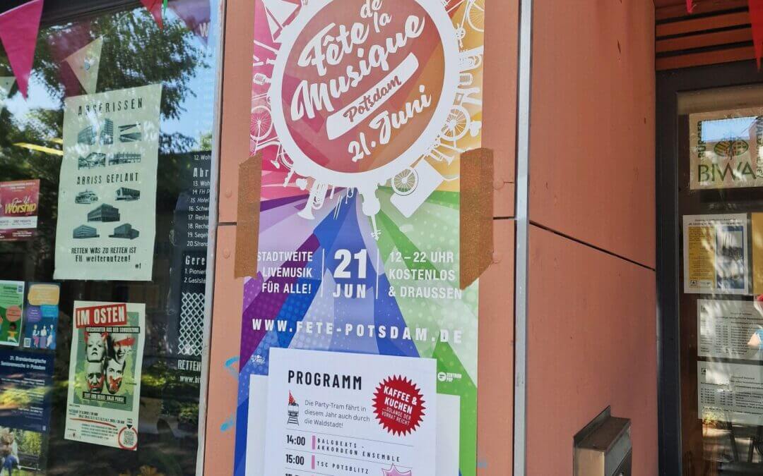 Was für ein Tag! Die Fête de la Musique in Waldstadt