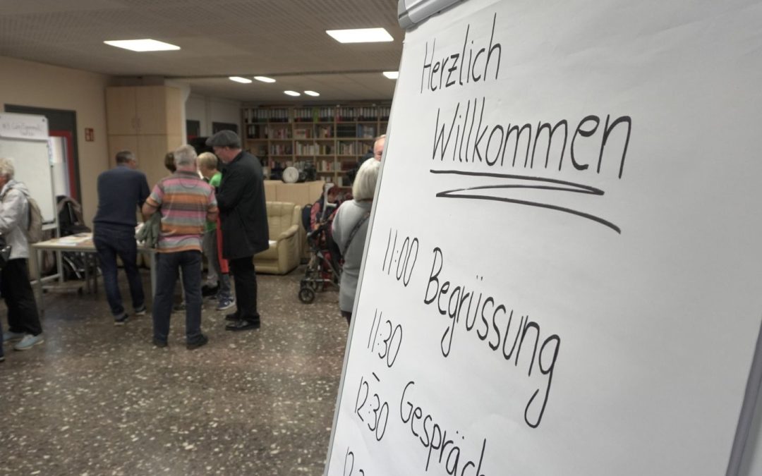 Gut besuchter Info-Brunch des Waldstadt-Forums i. G. im Bürgertreff