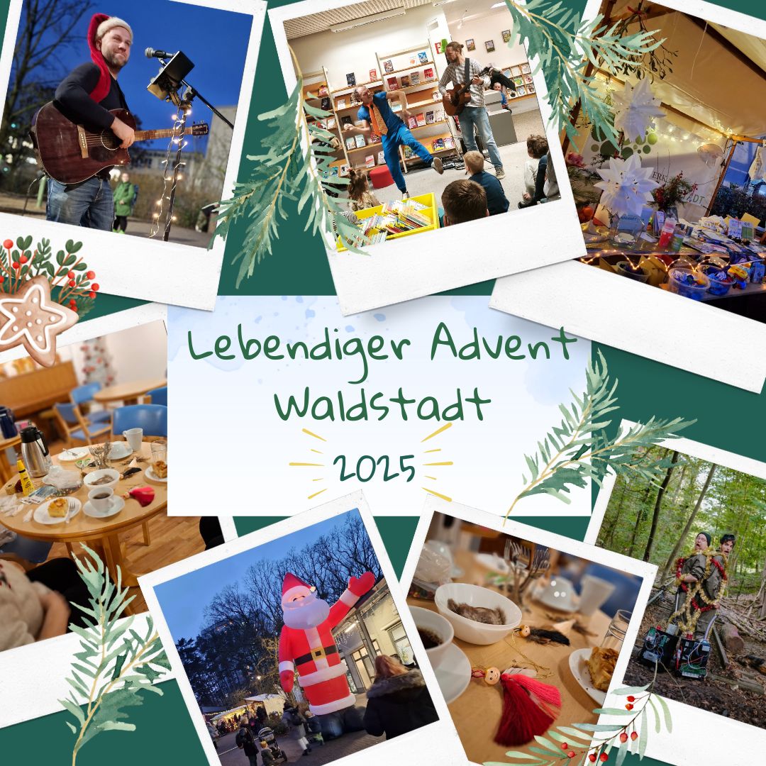 Vielen Dank für eure Beiträge zum Lebendigen Advent Waldstadt!