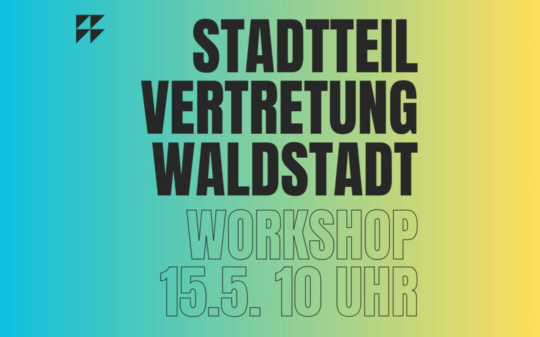 Die Konzeptgruppe „Stadtteilvertretung für Waldstadt“ traf sich am 15. Mai 2025